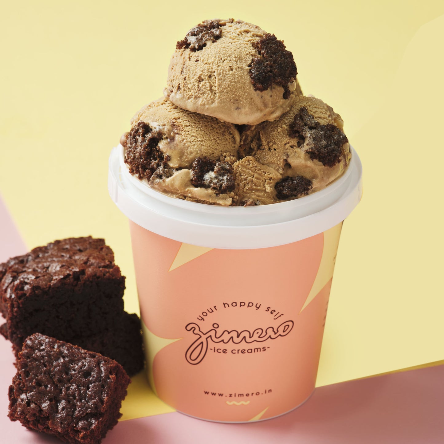 Coffee Dunked Brownie