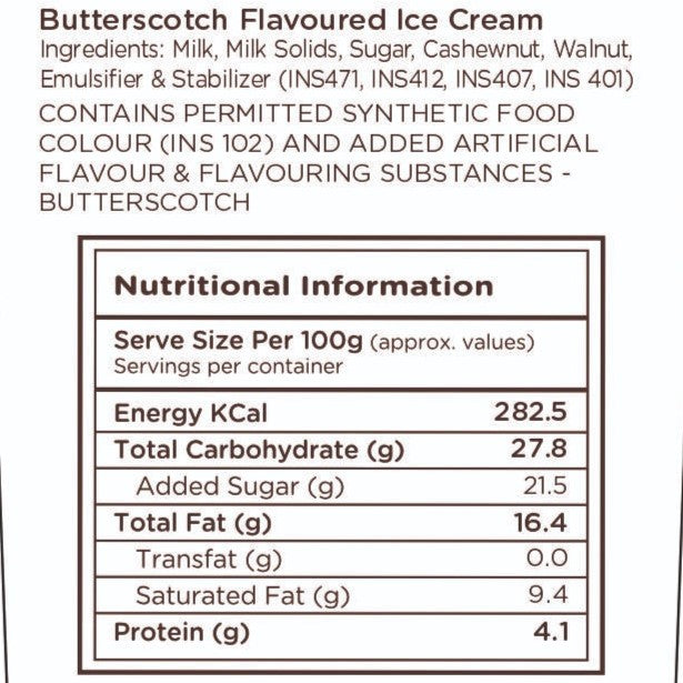 Epic Indian Butterscotch