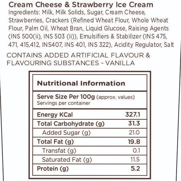 Strawberry Cheesecake Snowstorm