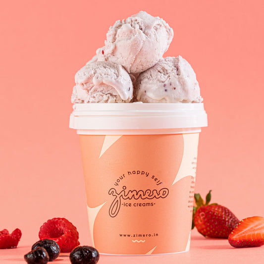 Dairy Free Triple Berry Bomb