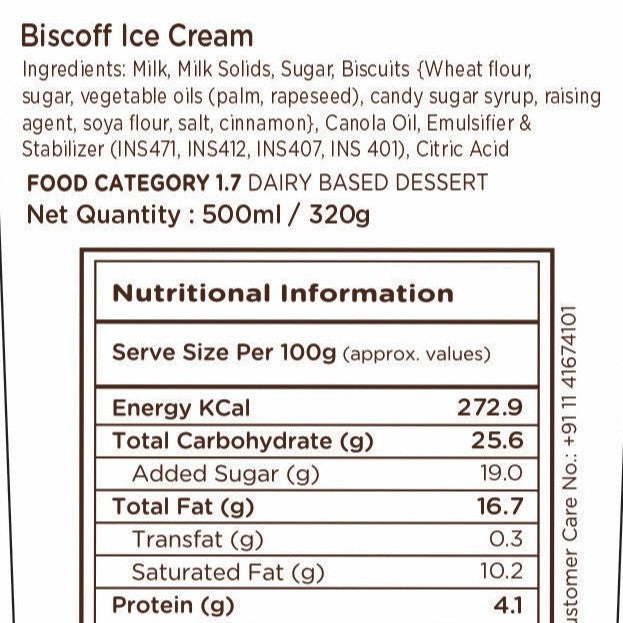 Biscoff Crumble