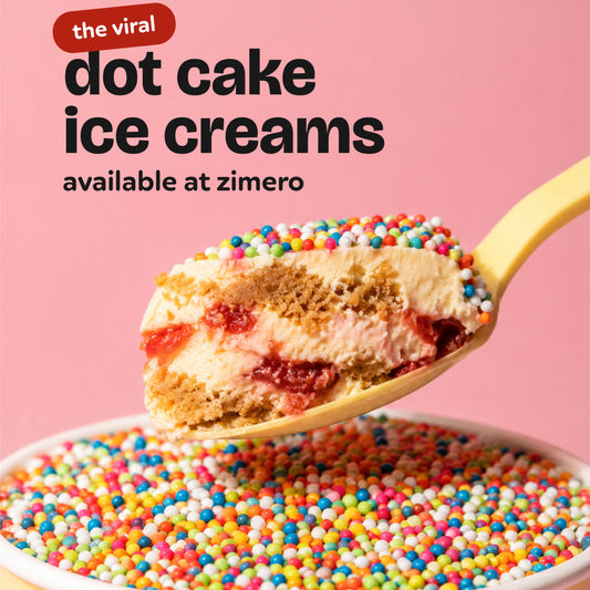 DOT CAKE Ice Cream - Strawberry Cheesecake