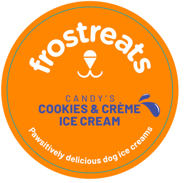 Frostreats Cookies & Crème Ice Cream for Dogs