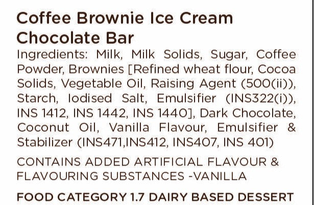 Mini Choco-Bar Coffee Brownie (Pack of 4)