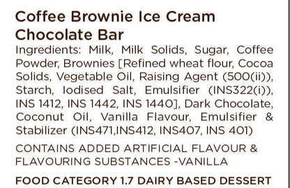 Mini Choco-Bar Coffee Brownie (Pack of 4)