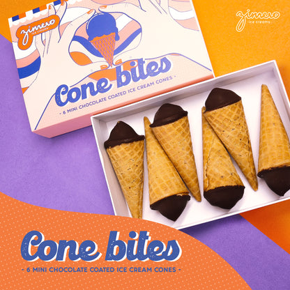 Mini Cones Vanilla (Pack of 6)