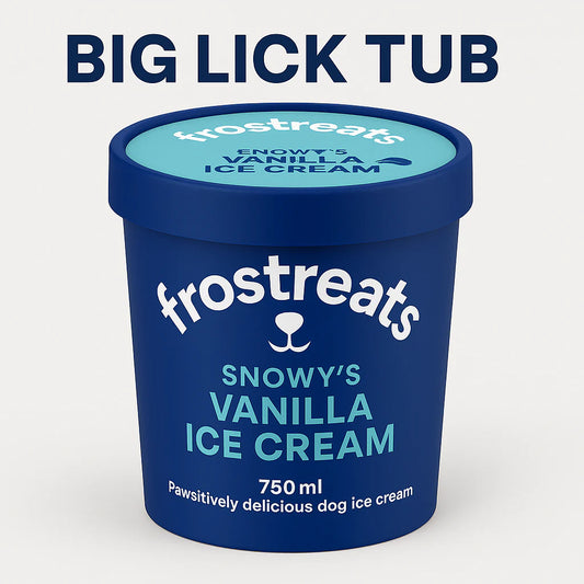Vanilla Big Lick Tub (750ml)